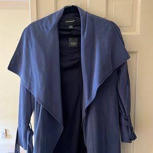 BRAND NEW! Club Monaco blue trench coat WITH TAGS!